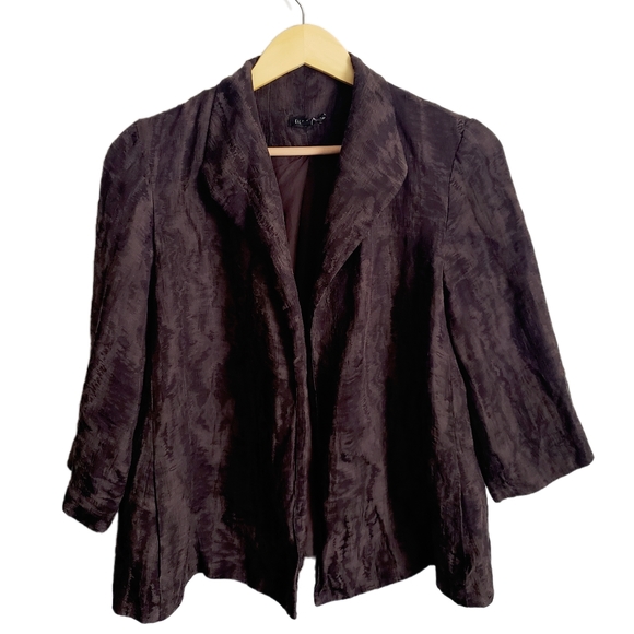 Eileen Fisher Jackets & Blazers - Eileen Fisher Silk Lined Cropped Blazer Size Small